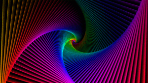 spiral illustration for benefits of colors